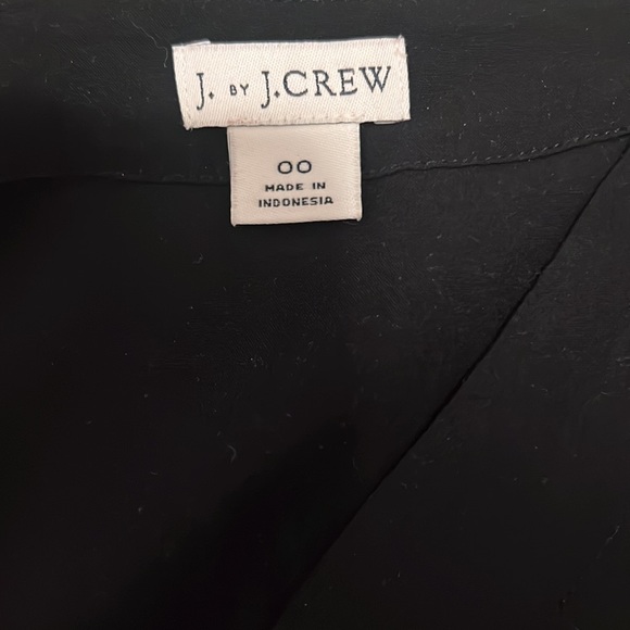 JCrew black blouse in size 00 - Picture 4 of 4
